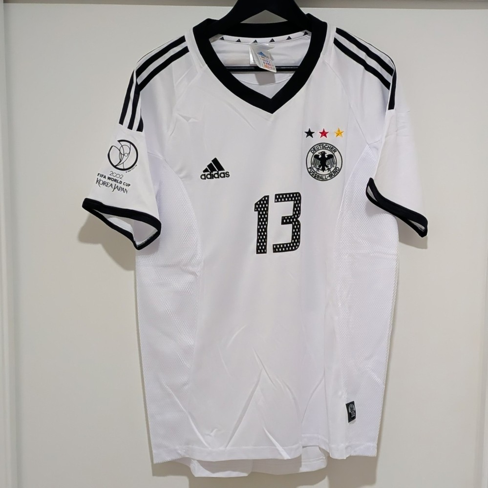 Germany Michael Ballack 2002 World Cup Retro Jersey Men&rsquo;s M