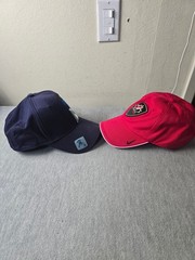 Canada Olympics Hat Navy and Red ● Lot of 2