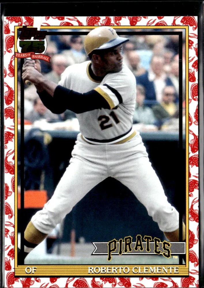 Roberto Clemente 2026 Topps Koi Fish Parallel SSP Pittsburgh Pirates
