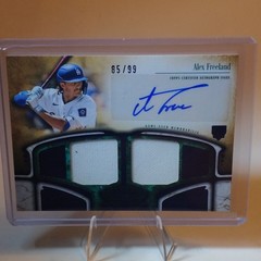 Topps Tier One 2026 Alex Freeland Dodgers Auto Dual Relic AT1R-AF 85/99