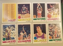 1977-78 Topps Basketball Partial Set 24 Cards VG/EX.