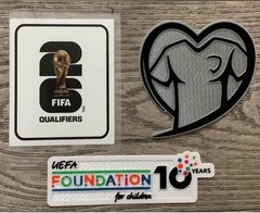 WORLD CUP 2026 QUALIFIERS SOCCER JERSEY PATCH SET BADGE ANY PLAYER ANY TEAM