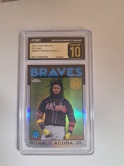 2021 Topps Chrome – 1986 Topps Baseball Ronald Acuña Jr. #86BC-3