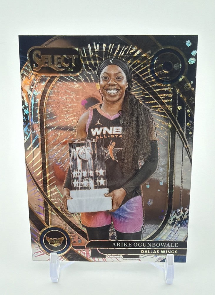 Arike Ogunbowale 2025 Panini Select WNBA All Stars Courtside Silver Party Prizm
