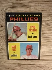 1971 Topps – 1971 Rookie Stars Greg Luzinski, Scott Reid #439 RC