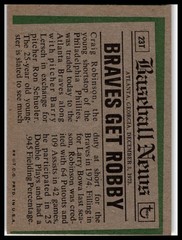 1974 Topps #23T Craig Robinson Traded