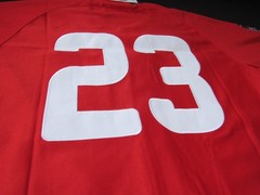 Birmingham BHAM Black Barons #23 Negro League Stitched Jersey XL Red NWT $125
