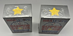 2x 1989-90 NBA Hoops Super Basketball Factory Sealed Set Lot JORDAN🔥PSA? RARE