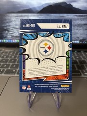 T.J. Watt Absolute Heroes Memorabilia Holo Silver /25: 2025 Absolute Football.🔥