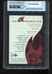 Michael Jordan 1997-98 Collector&rsquo;s Choice #385 Hot Properties NBA GEM MINT 10