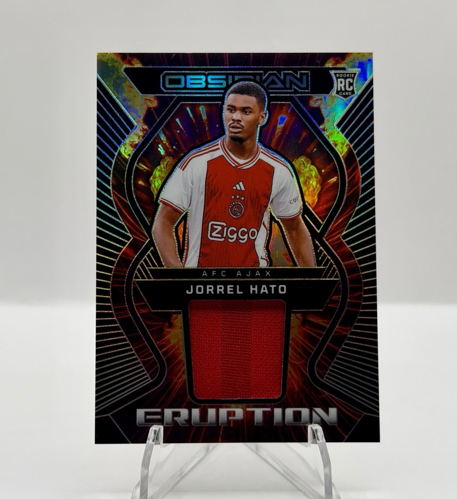 JORREL HATO 2023-24 Obsidian Rookie ERUPTION Patch /199 #ER-JH Chelsea RC Ajax