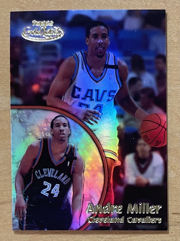 Andre Miller 2000-01 Topps Gold Label Basketball #70 Cleveland Cavaliers NM-MT