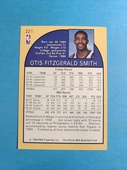 Otis Smith 1990-91 NBA Hoops Basketball Card # 221 J6999