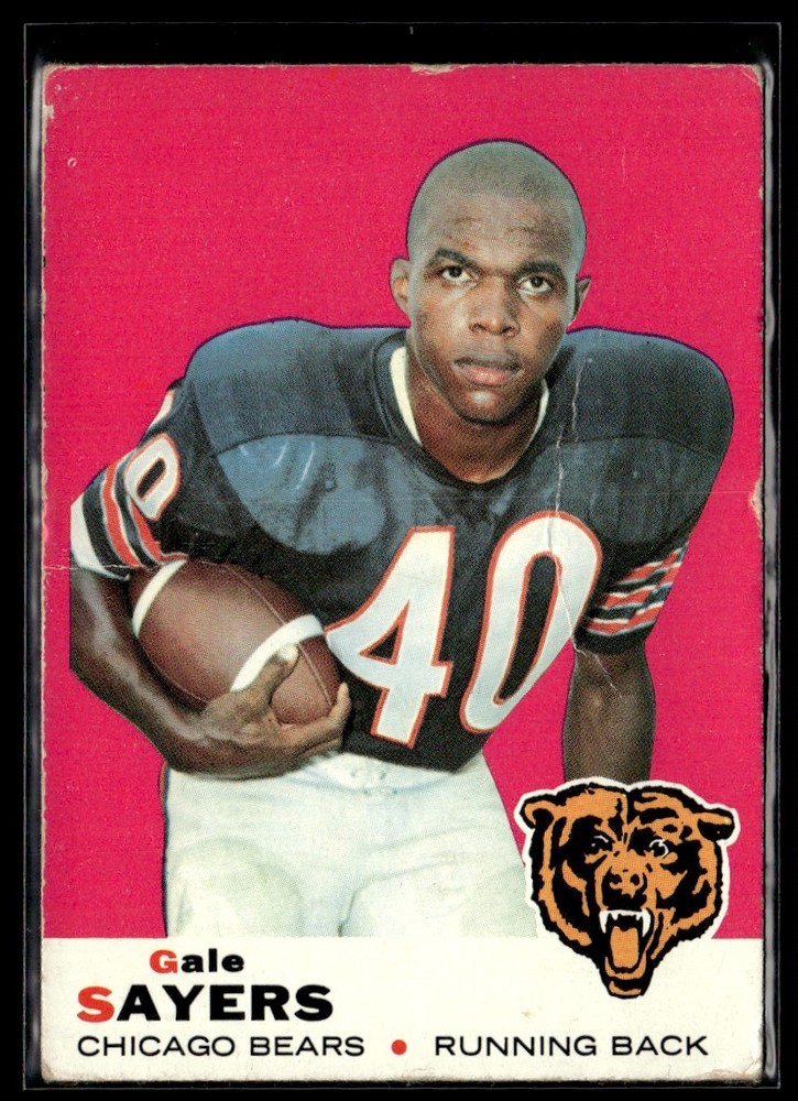 1969 Topps Gale Sayers Low Grade Set Break #51