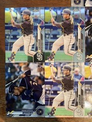 Lot Of (11) Trent Grisham Premium Rookie Cards Topps Chrome Prizm Padres Yankees