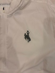 Adidas University of Wyoming Cowboys Sideline 21 1/4 Zip Pullover Men&rsquo;s Large