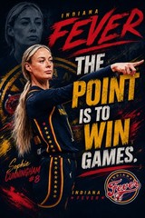 Sophie Cunningham WNBA Indiana Fever 4×6 GLOSSY PHOTO- Enforcer!