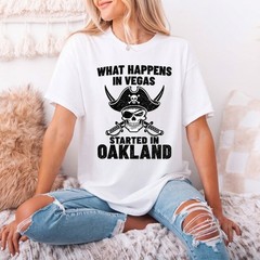 Black Silver Vegas Attitude, The Soul Patrol Oakland Raiders Shirt – S to 5XL