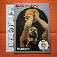 1990-91 NBA HOOPS Basketball card Buck Williams Trail Blazers # 251
