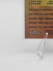 1998-99 Topps Chrome – Coast to Coast Kevin Garnett #CC8 Clean And Crisp NM+ -JR