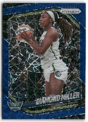 2025 Panini #27 Diamond Miller Blue Velocity Prizms