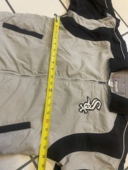 Youth Medium Gray And Black White Sox Windbreaker