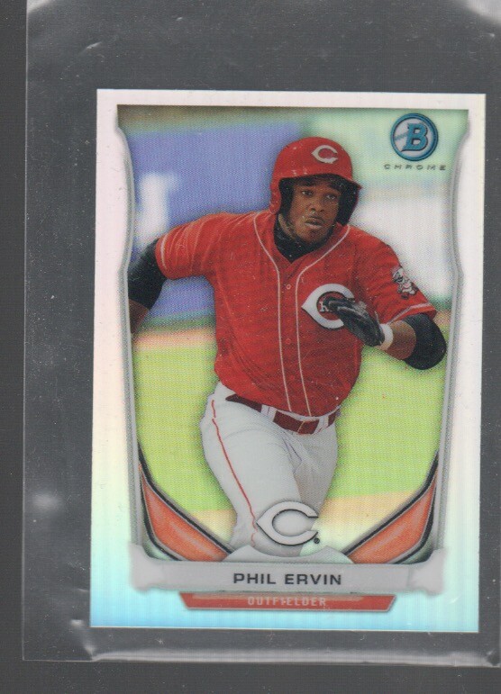 PHIL ERVIN 2014 BOWMAN CHROME MINI REFRACTOR CARD #BM-CR3