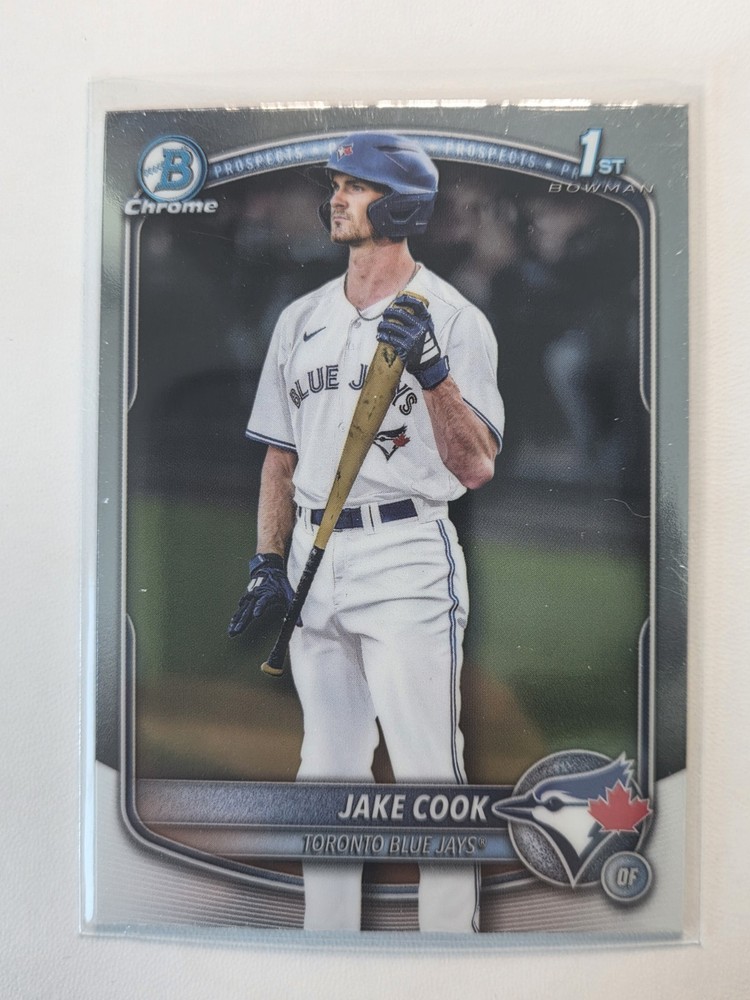 2025 Bowman Chrome 1st Jake Cook BDC-97 Blue Jays
