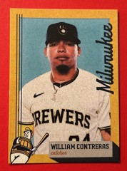 2024 MILWAUKEE BREWERS WILLIAM CONTRERAS Regional Police Safety Baseball Card