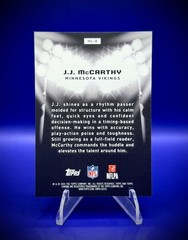 2025 Chrome Black Hit the Lights J.J. McCarthy #HL-3 SSP Case Hit 🔥 Vikings