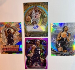 2022-23 Bowman Inception ALIYAH BOSTON RC AUTO /50 + 3! Highest WNBA $$$ In 2026