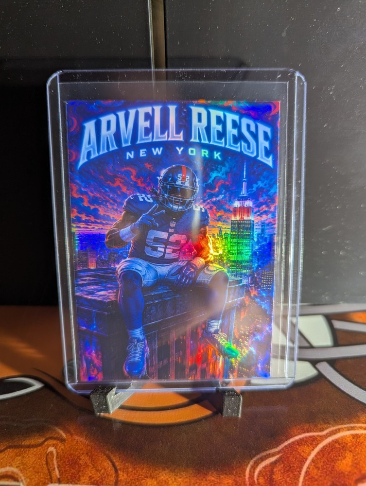 Arvell Reese Custom Art Trading Card – Fan Made Collectible