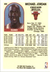 1989-90 Hoops #200 Michael Jordan Chicago Bulls – NM-MT