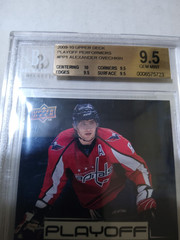 2009-10 Upper Deck Playoff Performers #PP1 Alexander Ovechkin BGS 9.5 POP ONE $