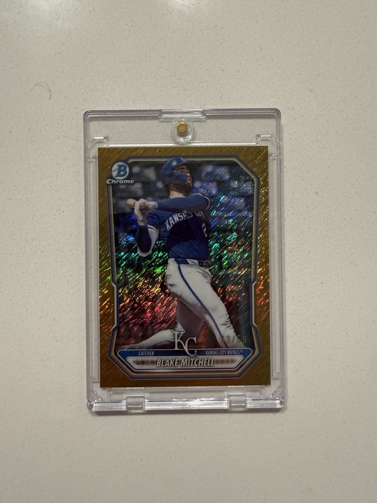 2026 Bowman Blake Mitchell Gold /50 #BP-13 Royals