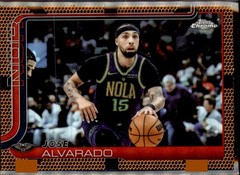 2025-26 Topps Chrome #144 Jose Alvarado Basketball Refractor