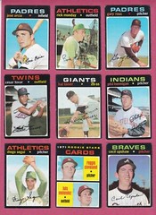 1971 Topps Baseball Cards, VG to EX+ commons #202-398 to complete your set