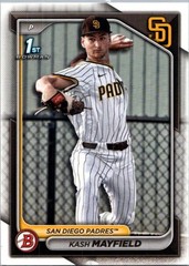 2024 Bowman Draft Kash Mayfield 1st Bowman BD-70 RC Padres
