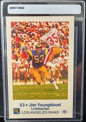 1980 Kiwanis Club Law Enforcement Agency Jim Youngblood 53 Los Angeles Rams Tips