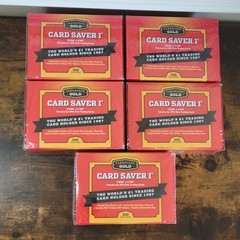 Card Saver 1s Lot Of 1,000 Cardboard Gold for PSA Grading Pokemon Cards New