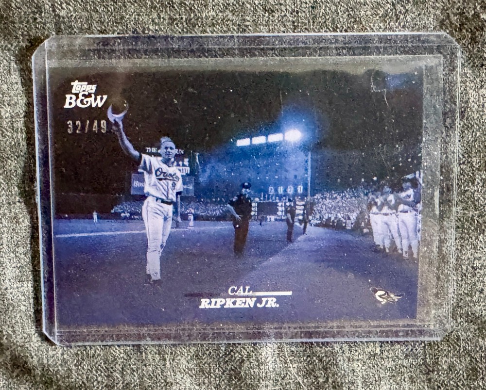 2024 Topps Black & White CAL RIPKEN JR – Blue/49 – #51