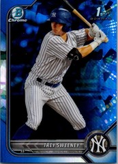 2022 Bowman #BP-137 Trey Sweeney Prospects Blue #/150