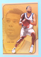 2003-04 FLAIR ALLAN HOUSTON #63 GOLD PARALLEL NO # XXX/100 NEW YORK KNICKS