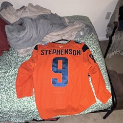 Stephenson Seattle Kraken Signed Original Pacific Islanders NHL Hockey Jersey