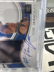 2023 PANINI IMMACULATE WWE PREMIUM MEM AUTO LA KNIGHT /99 PSA 6