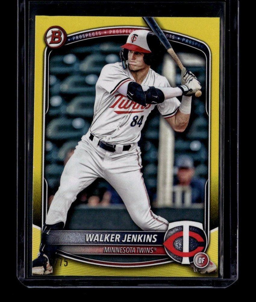 2025 Bowman Prospects Yellow bp1 Walker Jenkins Rookie 43/75