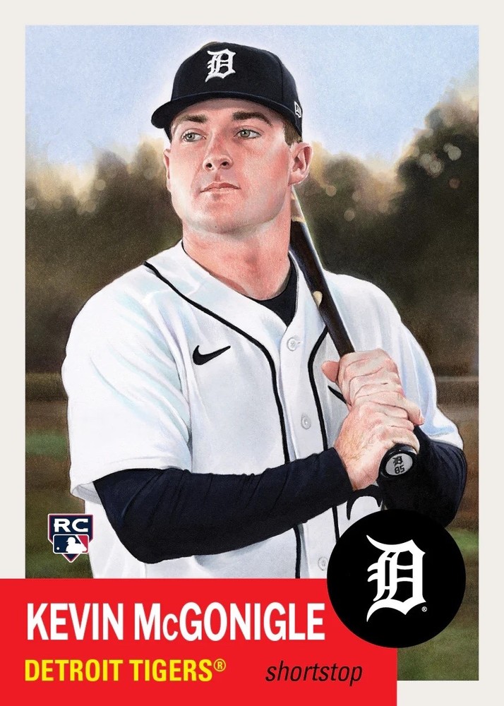 Kevin McGonigle 2026 Topps MLB Living Set #933 RC Rookie Tigers