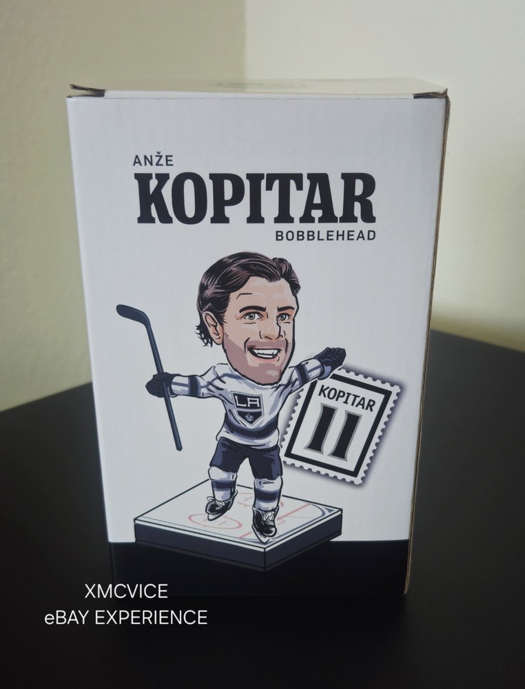 ANZE KOPITAR Los Angeles Kings 2026 Milestone Bobblehead « 2012 & 2014 » BRAND NEW