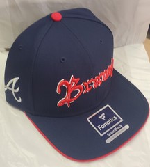 Atlanta Braves Fanatics branded flat bill snapback – MLB