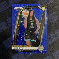 2024 Panini Prizm WNBA – Angel Reese #147 Blue Velocity Prizm (RC)